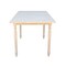 International Concepts Rectangle Table with Butterfly Extension, Unfinished, 32 in W, 48 in L, 30 in H, Wood, Unfinished K-T32X-330T - alternate 3